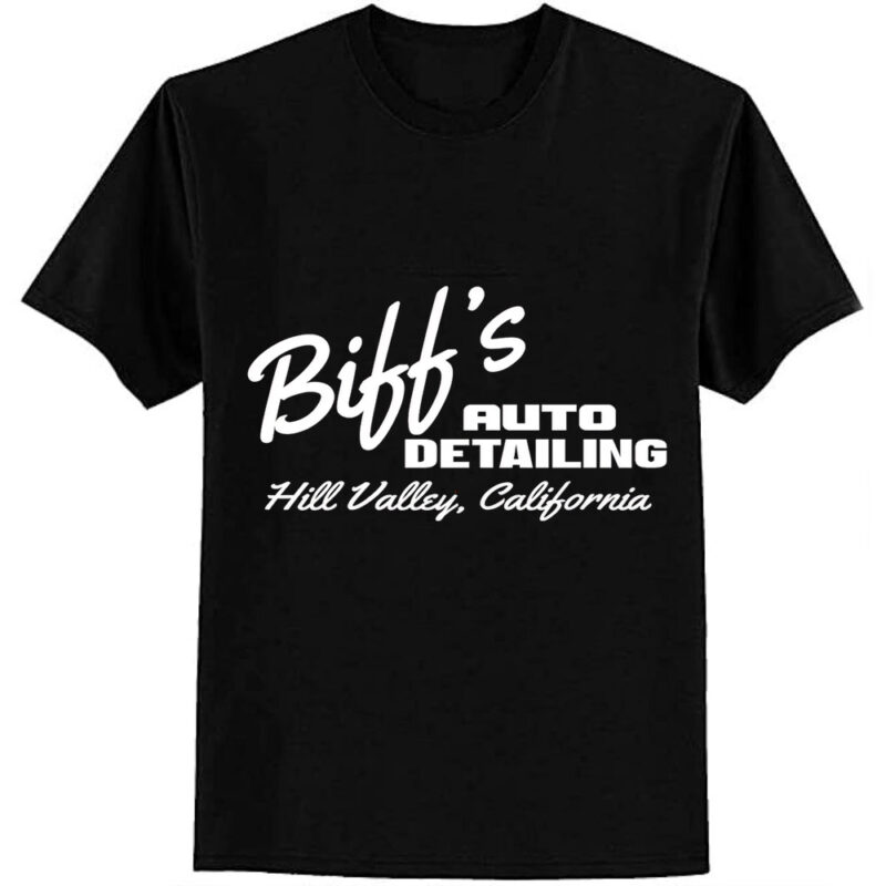 Back To The Future – Biff’s Auto Detailing Essential T-Shirt