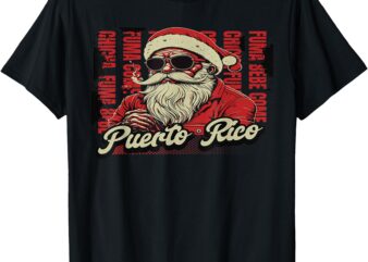 Bad Santa Boricua T-Shirt