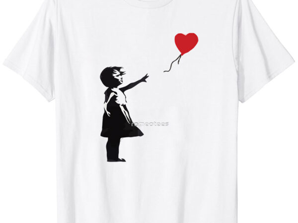 Banksy – girl with balloon essential t-shirt