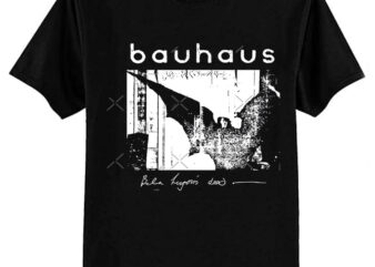 Bauhaus – Bat Wings – Bela Lugosi’s Dead Classic T-Shirt