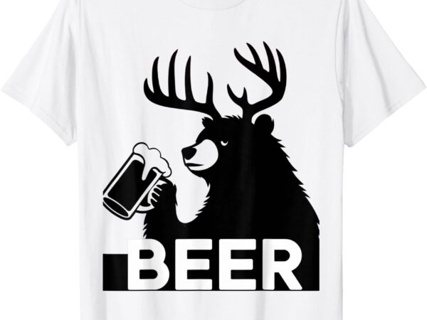 Beer deer apparel co. beer deer t-shirt