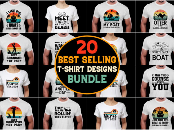 Best selling t-shirt design bundle