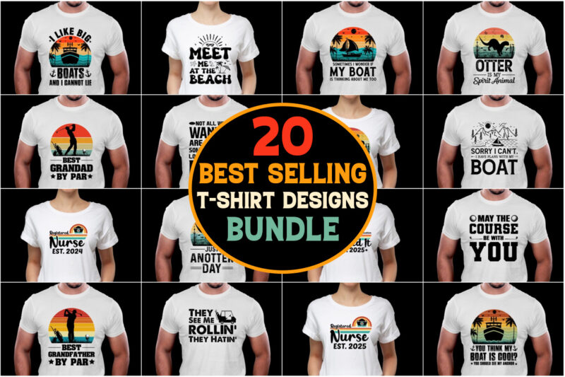 Best Selling T-Shirt Design Bundle