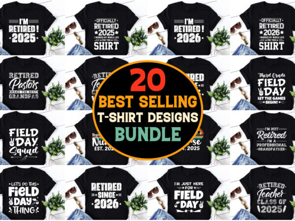 Best selling t-shirt design bundle