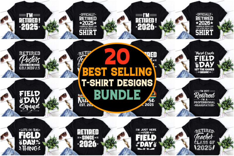 Best Selling T-Shirt Design Bundle