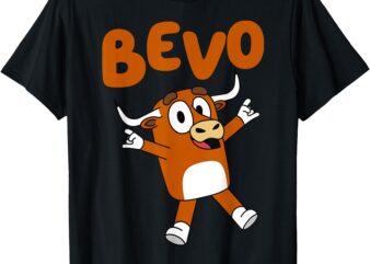 Bevo Longhorn Bull Funny Cartoon for Toddler Kids Boys Girls T-Shirt