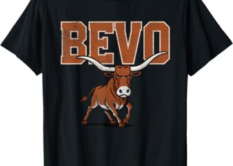 Bevo Longhorn Bull T-Shirt