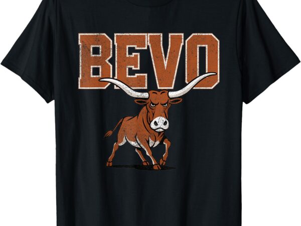 Bevo longhorn bull t-shirt