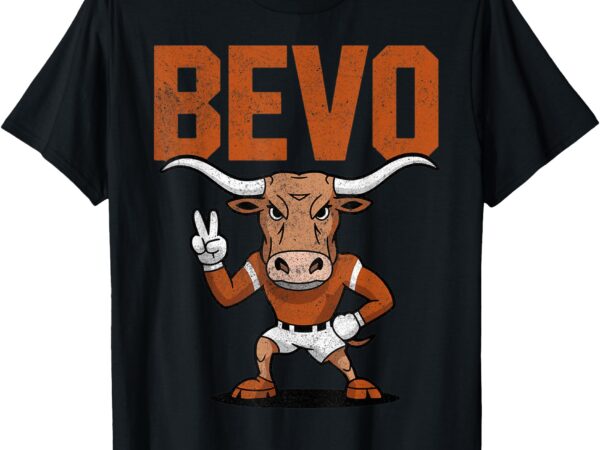 Bevo longhorn bull vintage retro t-shirt