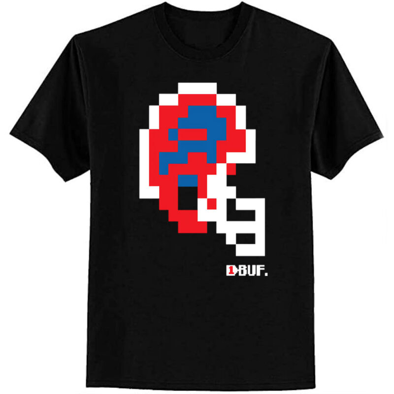 Bills Retro Tecmo Bowl Helmet T-Shirt