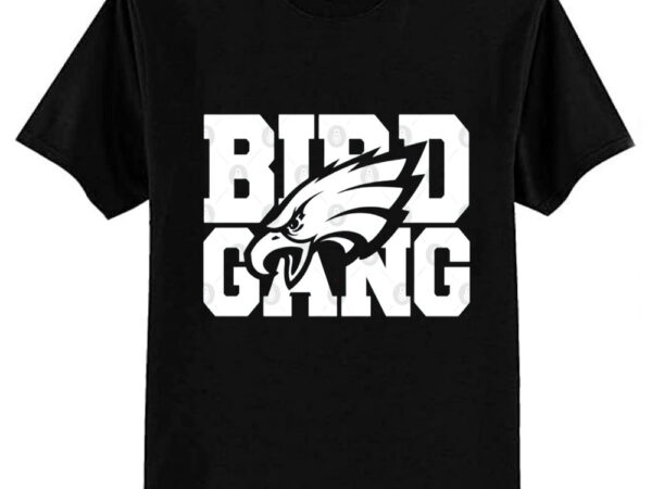 Bird gang philadelphia eagles t-shirt