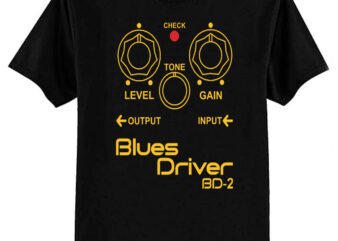 Blues Driver pedal T-Shirt