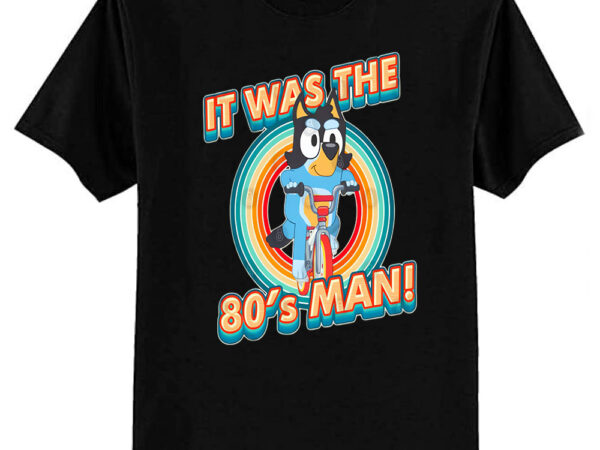 Bluey 80s t-shirt