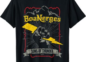 Boanerges Sons of thunder Bible verse Graphic T-Shirt