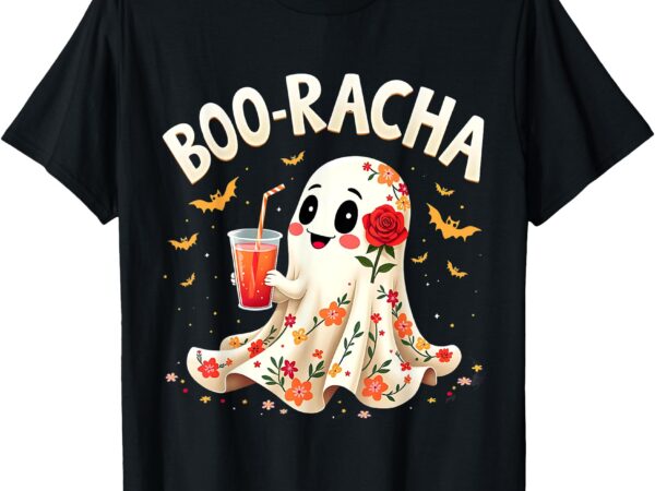 Boo-racha cute ghost drink fiesta halloween funny t-shirt