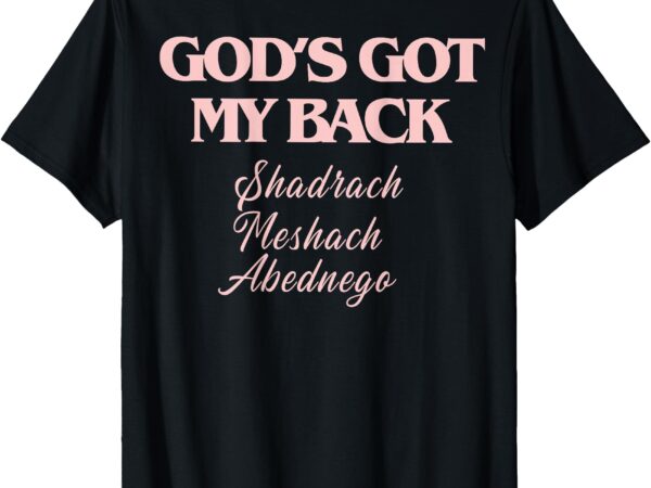 Brandon god’s got my back lake t-shirt