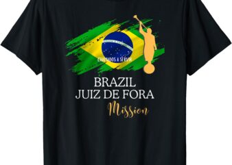 Brazil Juiz de Fora Mormon LDS Mission Missionary T-Shirt