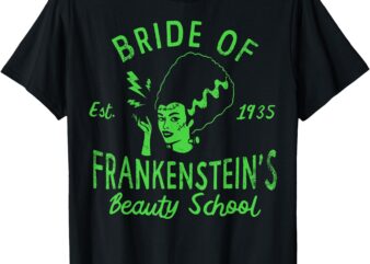 Bride Of Frankensteins Beauty School T-Shirt