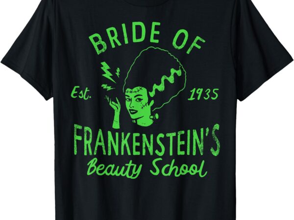 Bride of frankensteins beauty school t-shirt