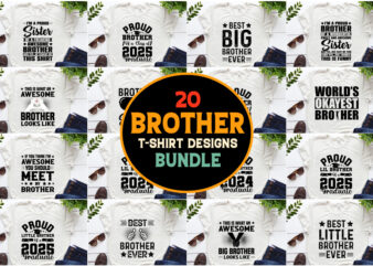 Brother T-Shirt Design Bundle