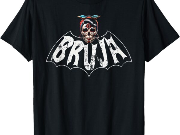 Bruja vintage bat t-shirt