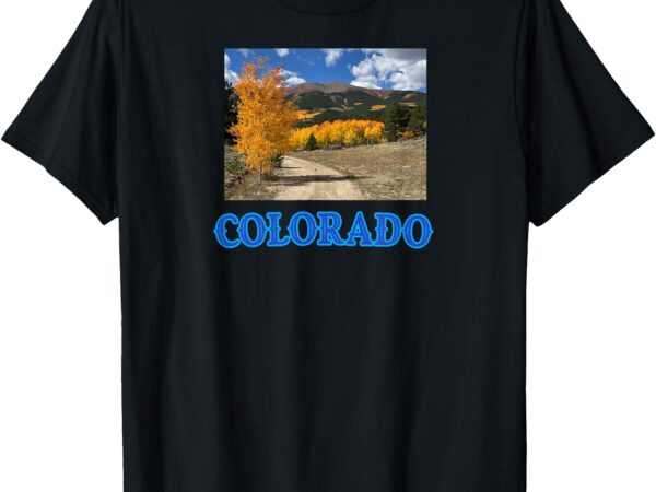 Colorado mountain road t-shirt