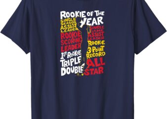 Caitlin Clark Rookie of the Year Things – Indiana Basketball T-Shirt