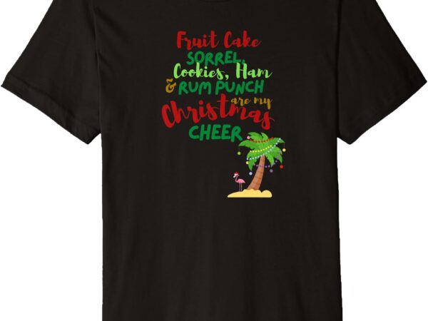 Caribbean christmas things premium t-shirt