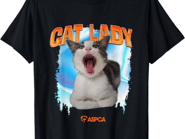 Cat lady visit the aspca store t-shirt