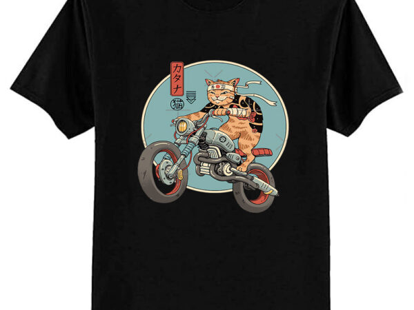 Catana motorcycle classic t-shirt