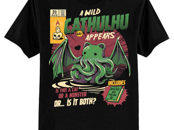 Cathulhu classic t-shirt