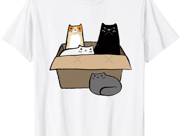 Cats in a box essential t-shirt