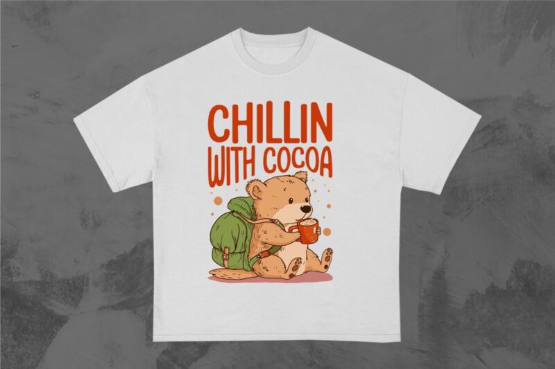 Cozy Animals T-Shirt Designs Bundle