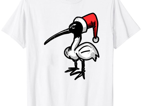 Christmas bin chicken t shirt – australian bin chicken christmas themed tee with quote who’s bin naughty featuring an aussie ibis bird! clas