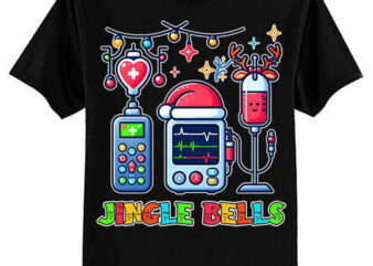 Christmas Nurse Jingle Bells Funny ER Nurse Crew Nurse Vibes ltsp