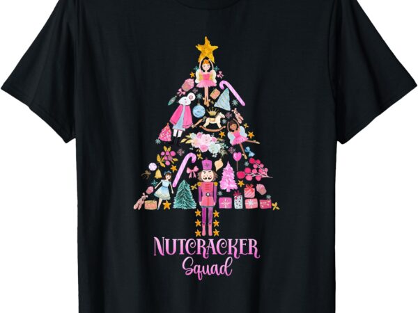 Christmas nutcracker squad ballet dance women kids girls t-shirt