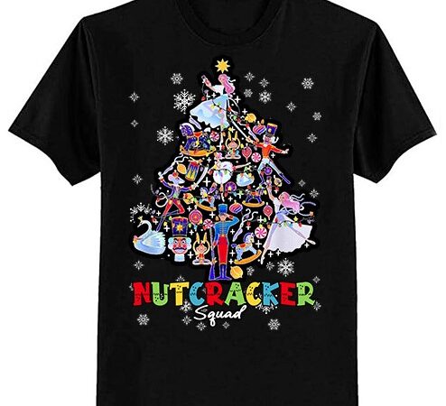 Christmas nutcracker squad ballet dance women kids girls t-shirt ltsp