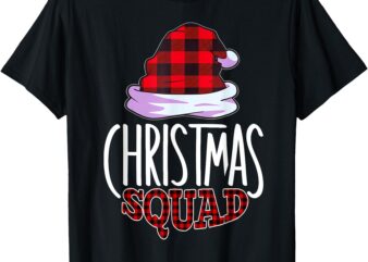 Christmas Squad Family Group Matching Christmas Pajama Party T-Shirt