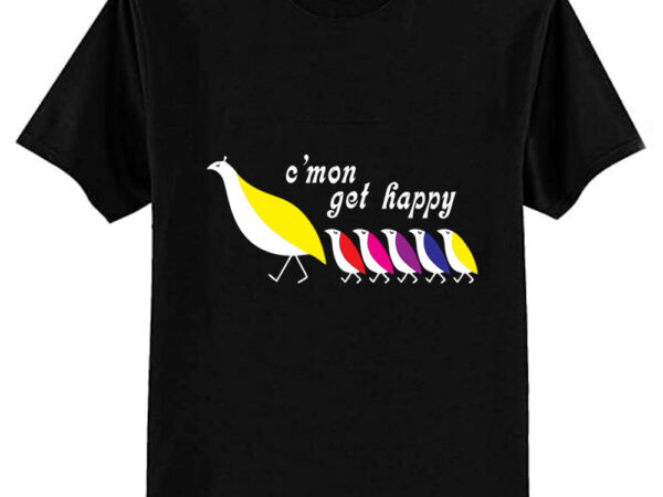 C’mon get happy – vintage retro t-shirt