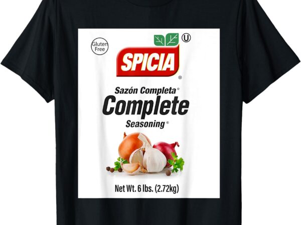 Complete seasoning condiment holiday spice group costumes t-shirt