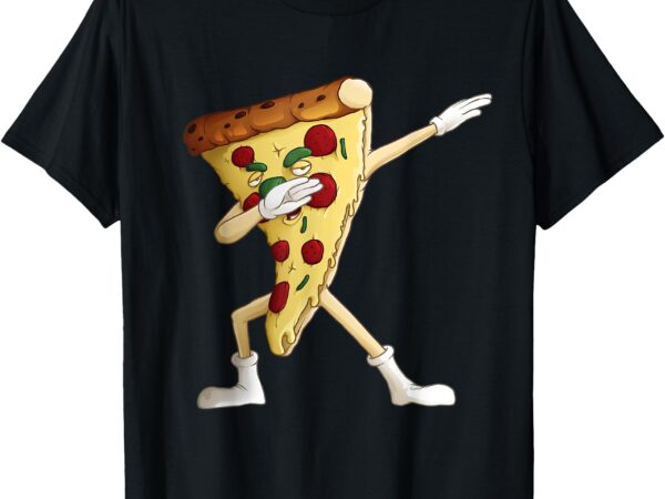 Cool dabbing pizza design for boys girls kids pizza lover t-shirt