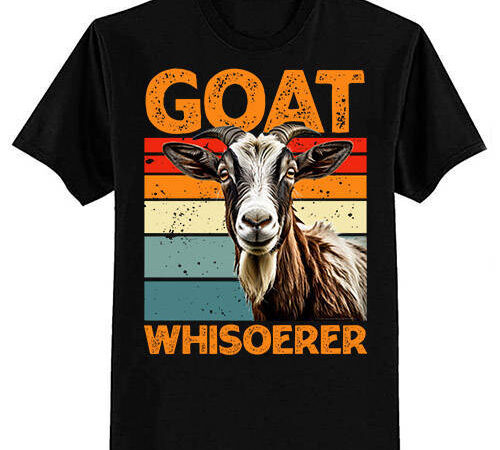 Cool goat whisperer design for men women pygmy goat lover t-shirt ltsp