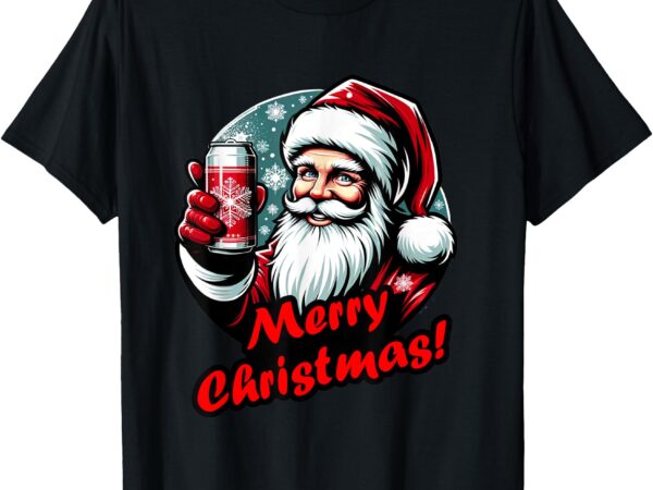 Cool santa cheers – merry christmas t-shirt