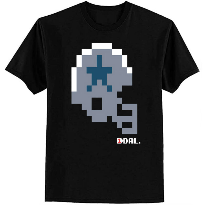 Cowboys Tecmo Bowl Helmet T-Shirt