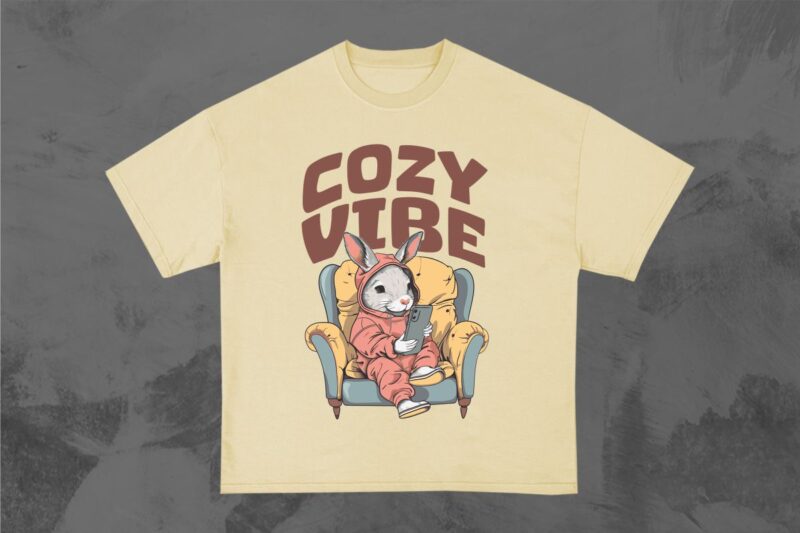 Cozy Animals T-Shirt Designs Bundle