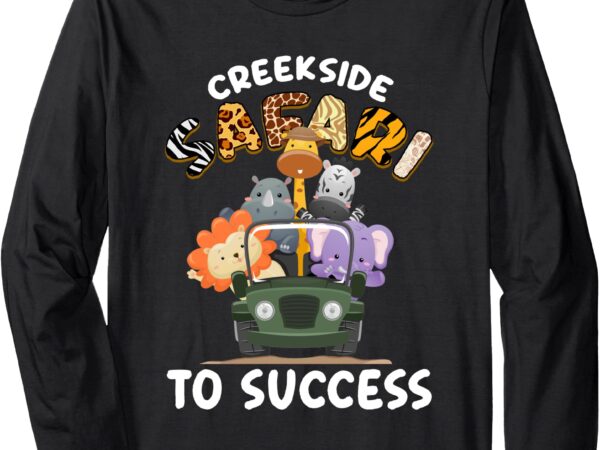 Creekside safari to success adventure long sleeve t-shirt