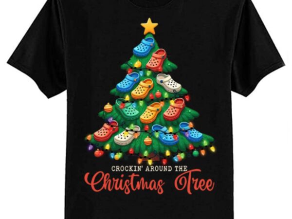 Crockin’ around the christmas tree crocking around the t-shirt ltsp