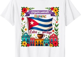 Cuban Flag Outfit Idea Latin Heritage For Women & Cuba Flag T-Shirt