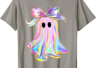 Cute Colorful Boo Ghost Halloween Costume Girls Kids Toddler T-Shirt