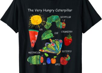 Cute Hungry Caterpillar Teacher Kindergarten Back To School T-Shirt